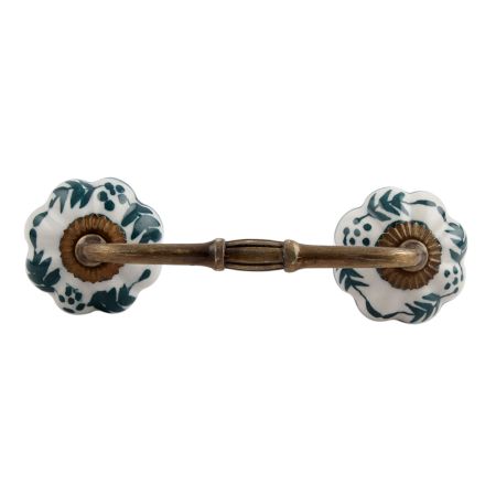 Lemon Grass Ceramic Bridge Handle